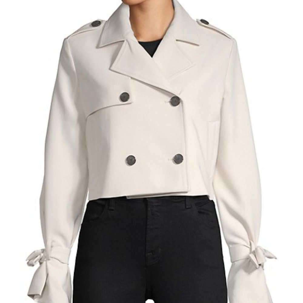 Endless Rose Cropped Double-Breasted Jacket Sz S